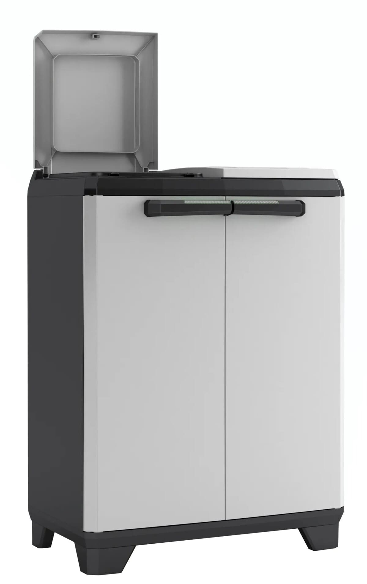 Armario para reciclaje de resina con 2 puertas, Keter