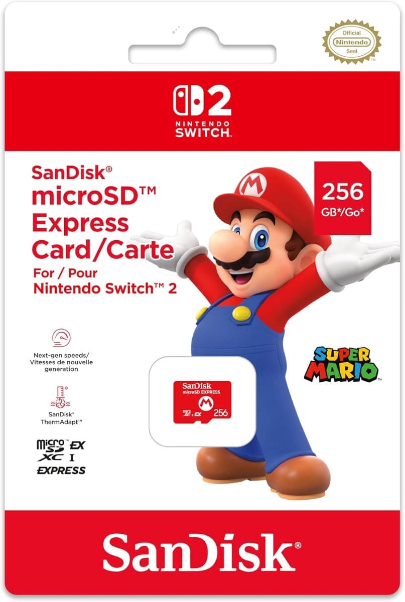 Micro SD Sandisk Nintendo