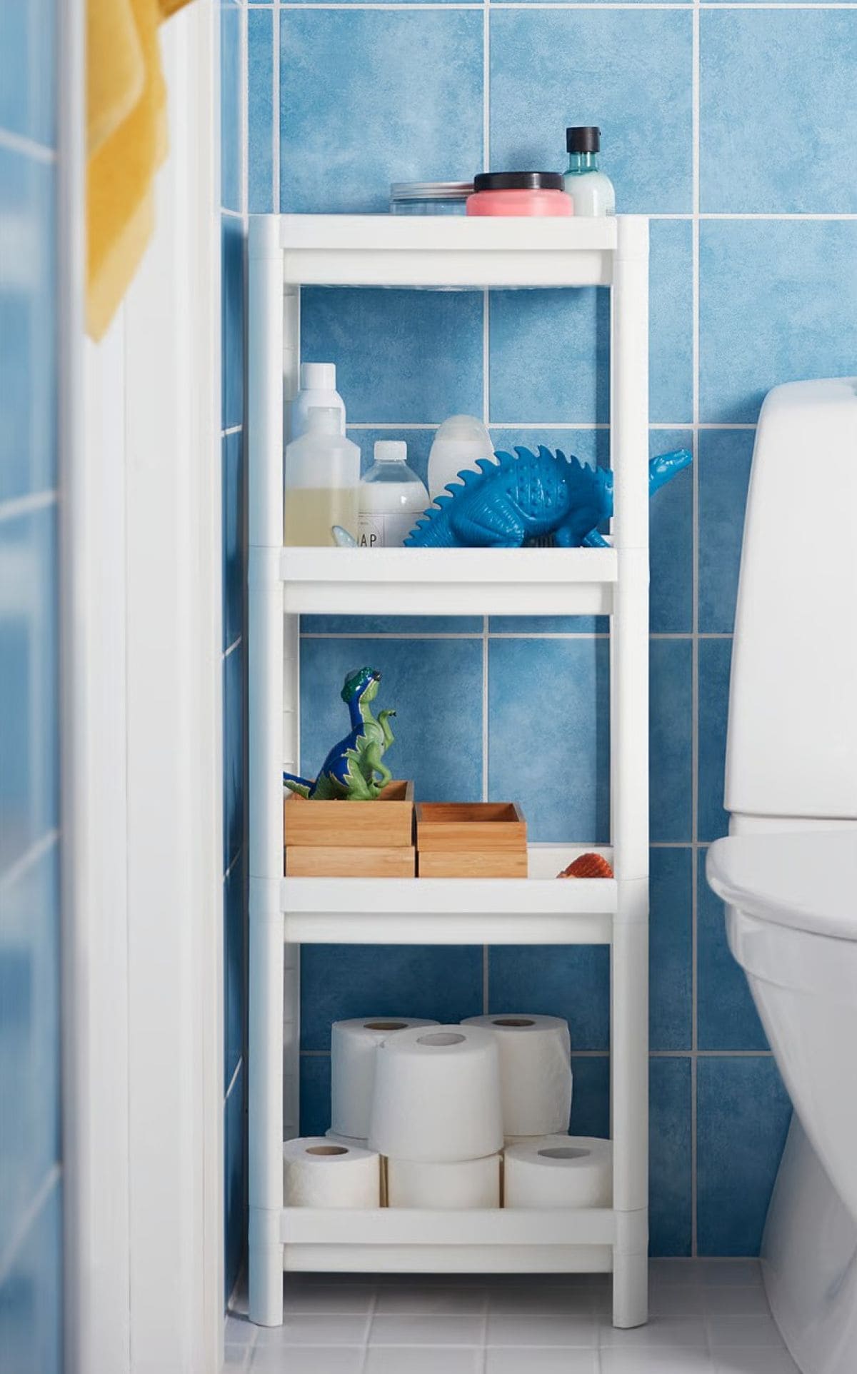 Estantería de baño de la serie VESKEN de Ikea