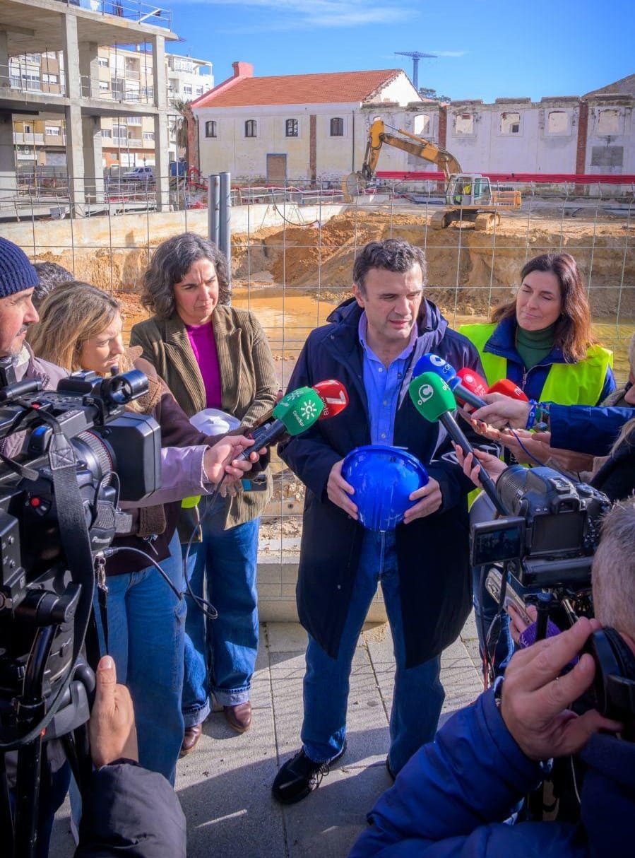 El alcalde Bruno García, ha visitado las obras