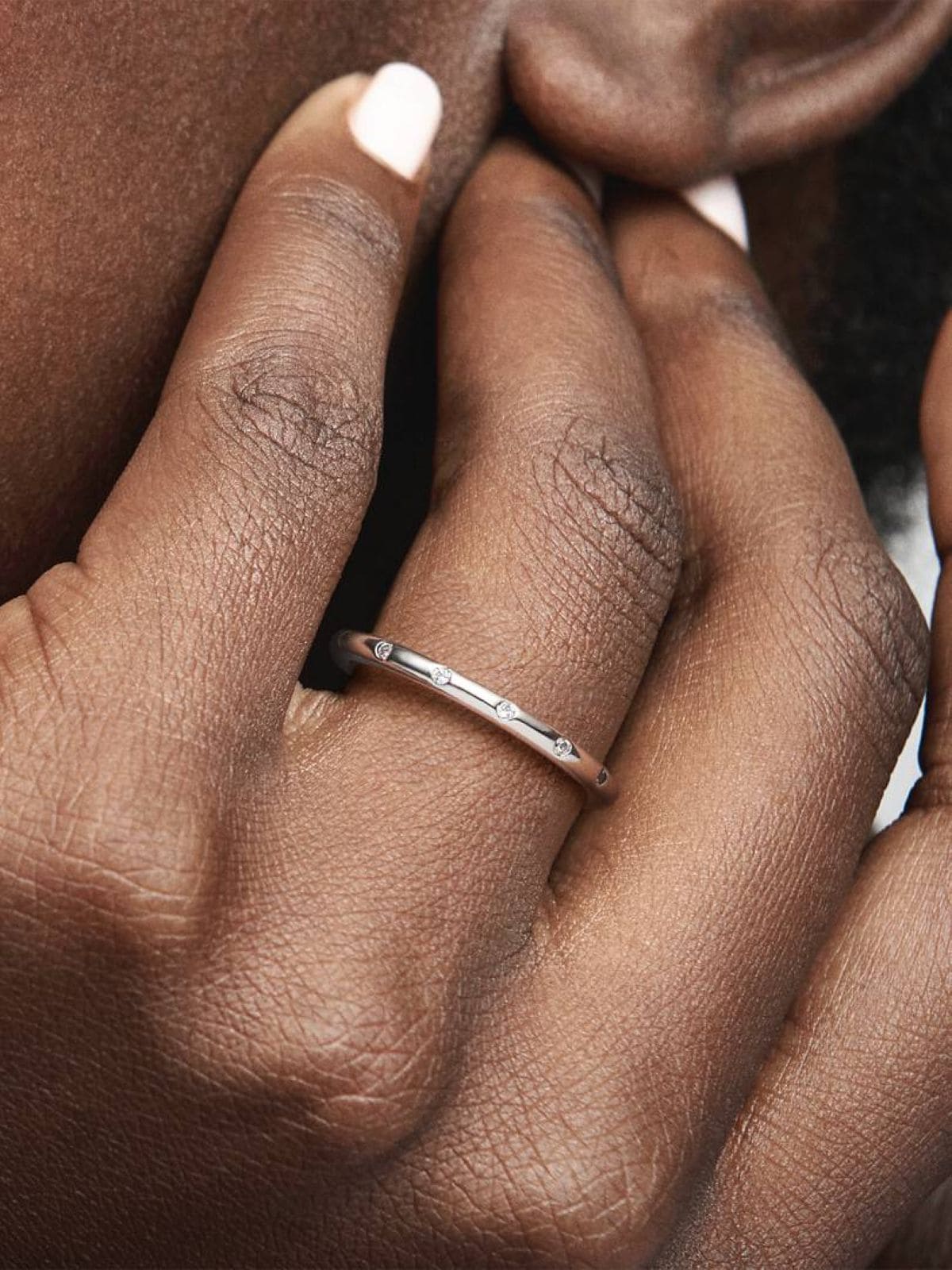 Anillo Gotas Brillantes de Pandora