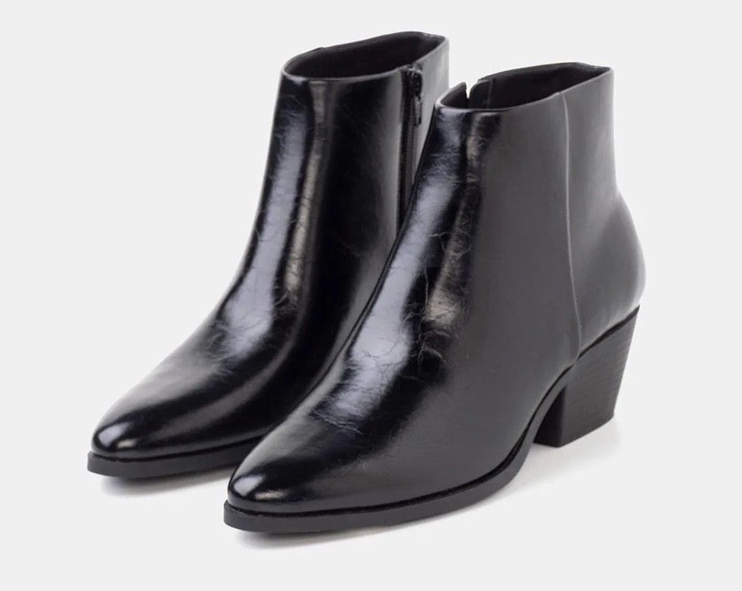 Botines cowboy con cierre lateral de Mujer TEX en Carrefour