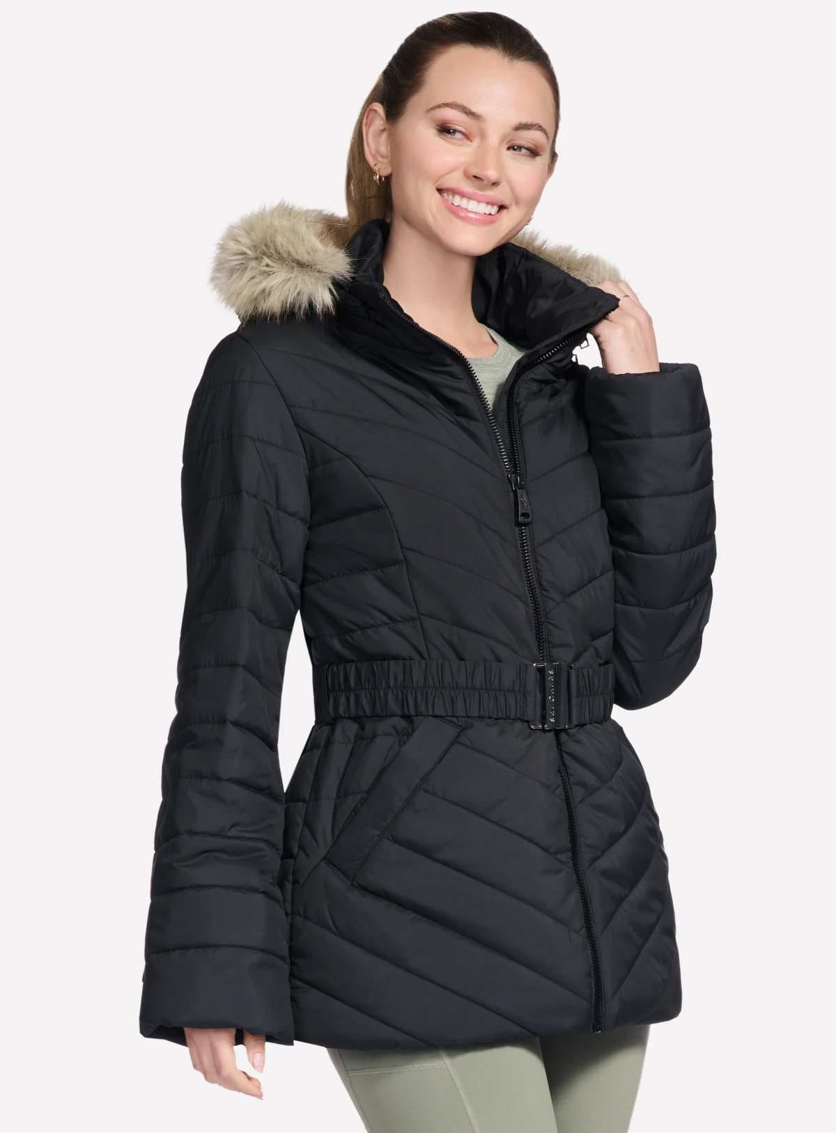 On-The-GO GO SHIELD Cozy Fit Belted Parka de Skechers