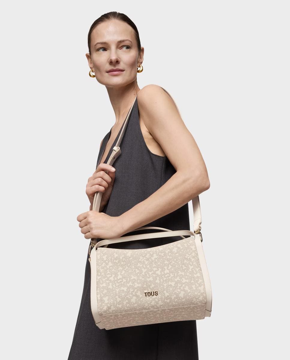 Bolso mediano con cierre de cremallera