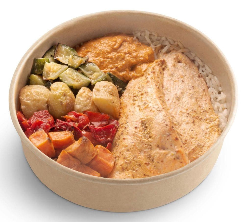 Salmón con verduras