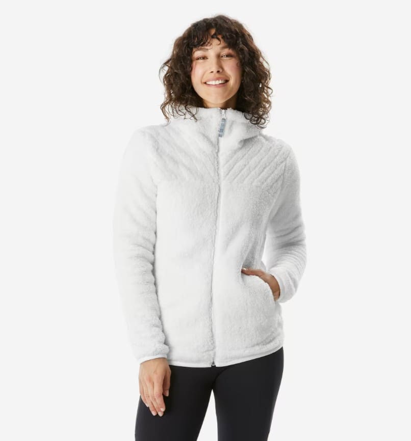 Forro polar aislante con textura suave Alaiya para mujer de Decathlon