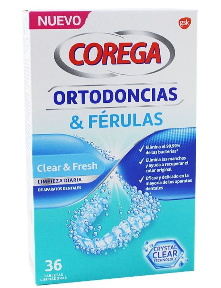 Tabletas Limpiadoras Corega