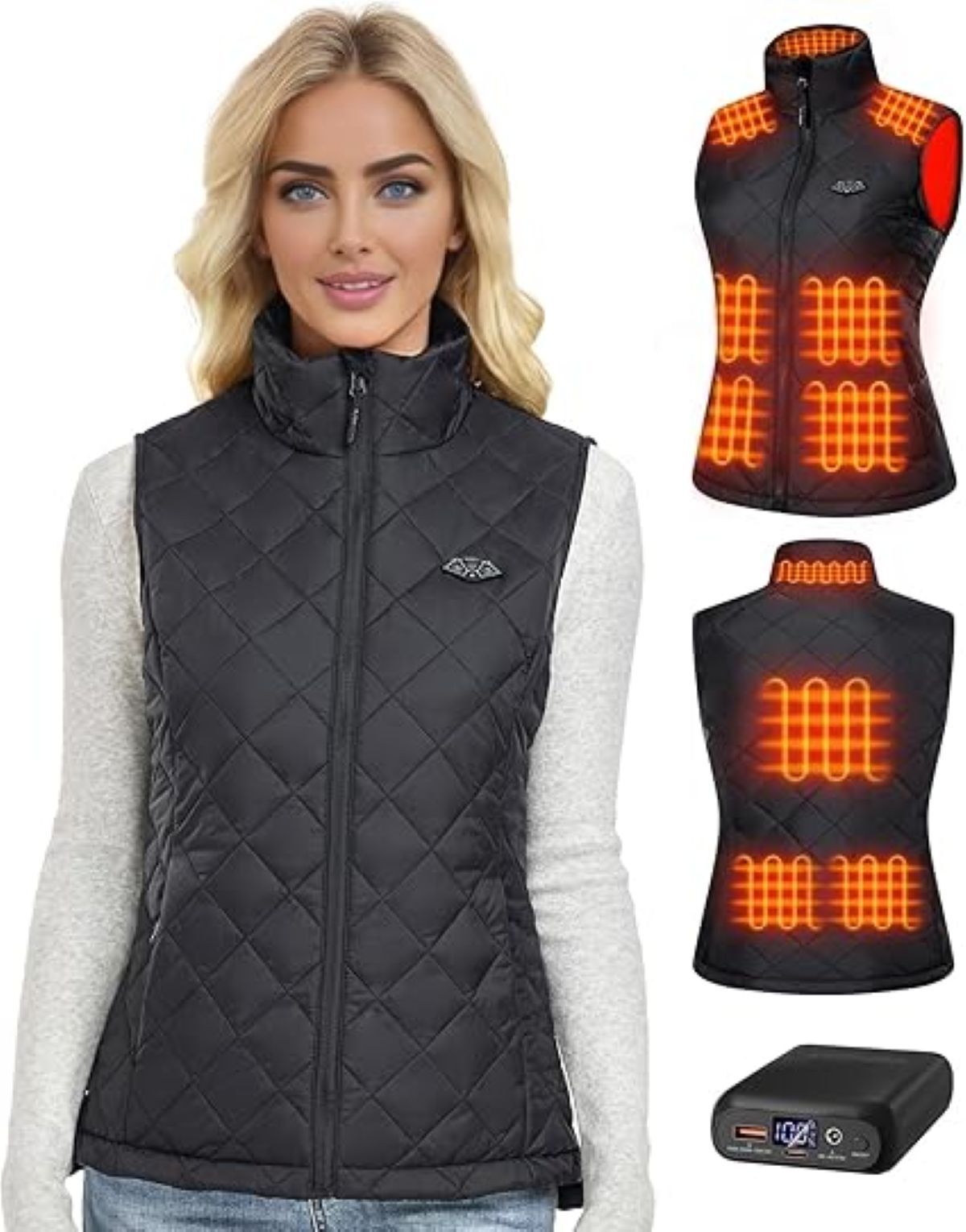 Chaleco calefactable Topdot de Amazon