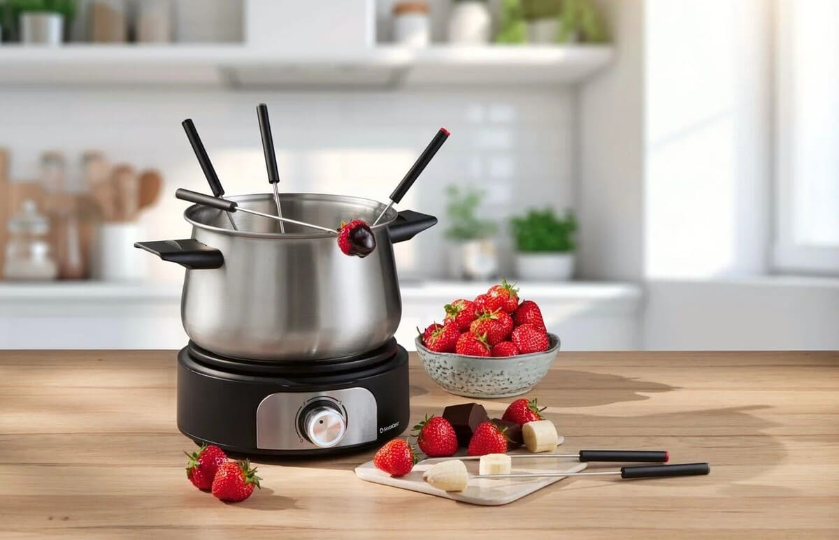 Fondue eléctrica de 1500 W, Silver Crest
