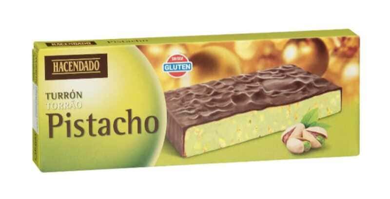 Turrón de pistacho, Hacendado