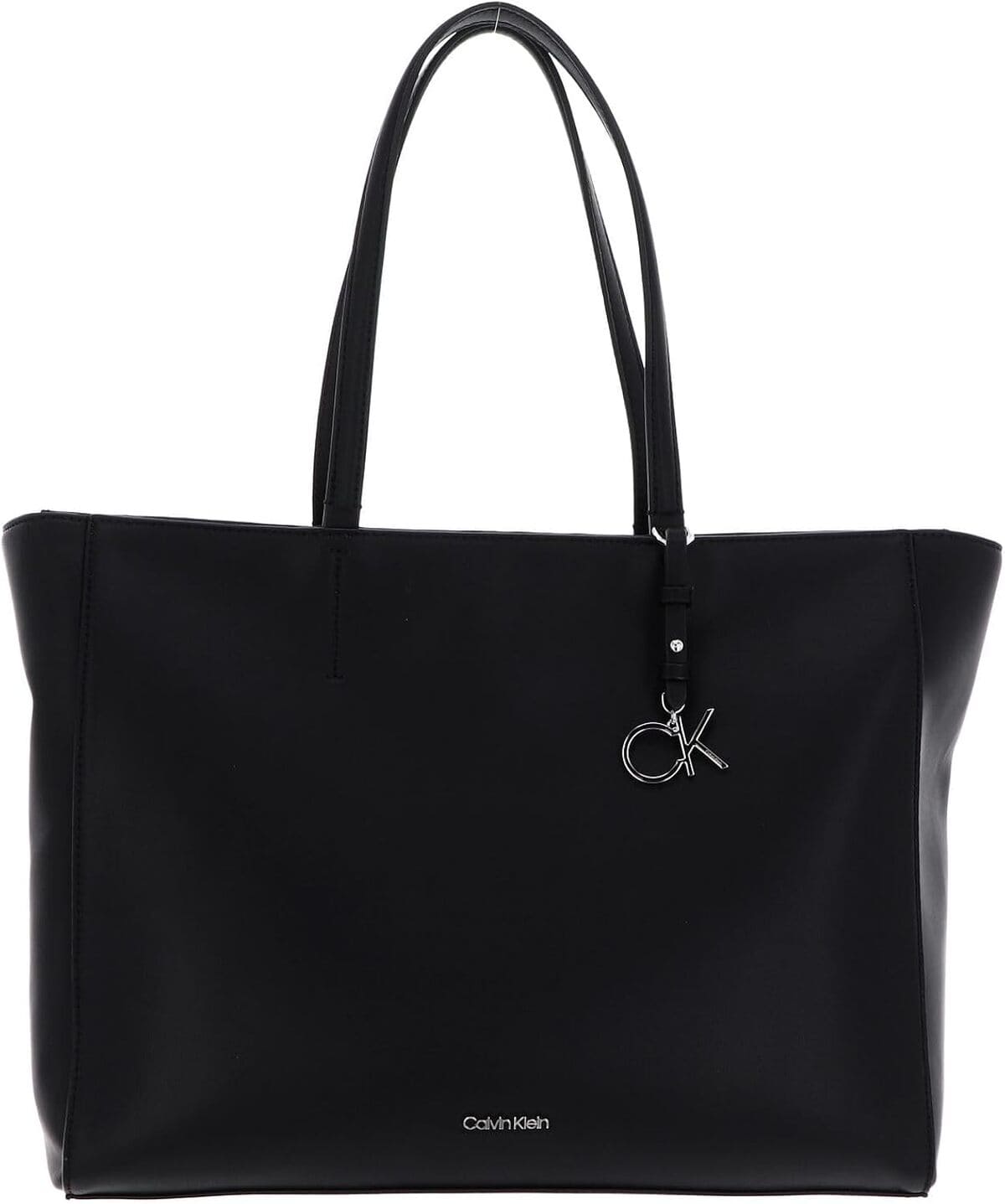 Bolso tote Ck Must mediano con cierre de cremallera