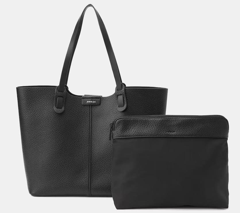 Bolso shopper con detalle de asa