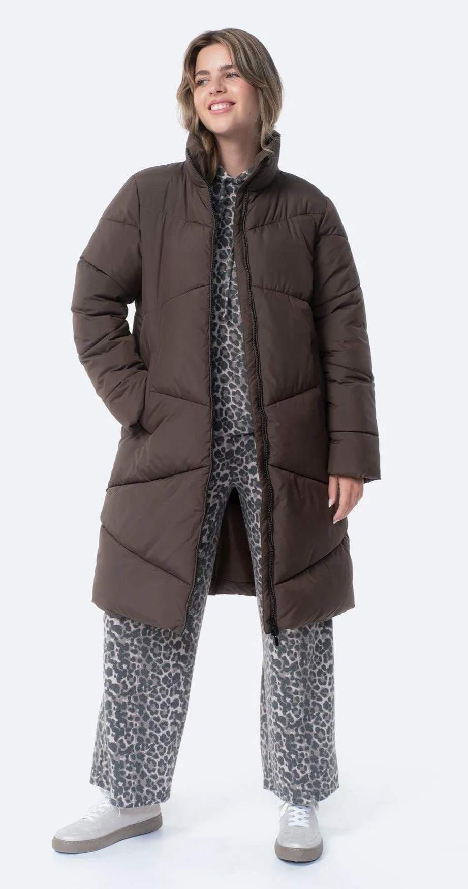 Parka larga acolchada de Mujer TEX de Carrefour