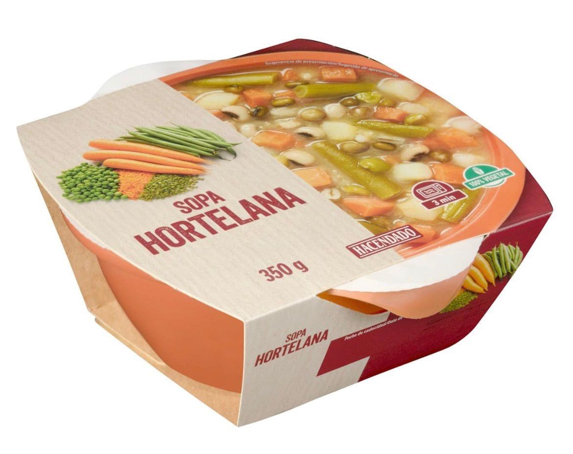 Sopa hortelana Hacendado