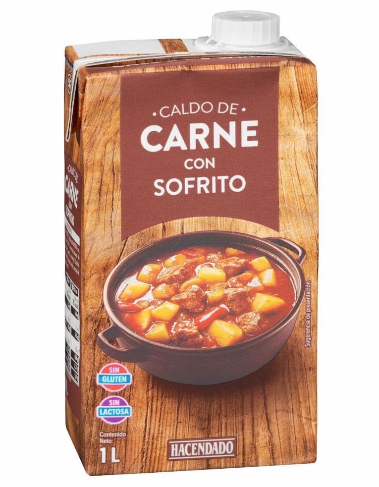 Caldo de carne Hacendado