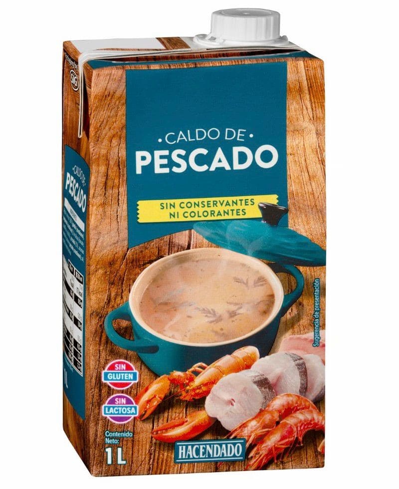 Caldo de pescado Hacendado