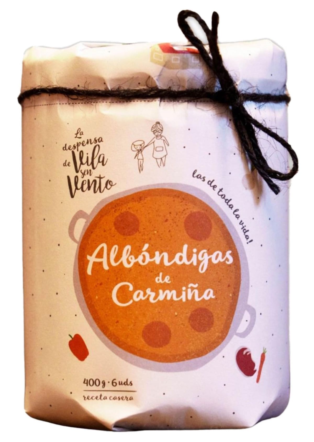 Albóndigas de Carmiña, Vila Sen Vento