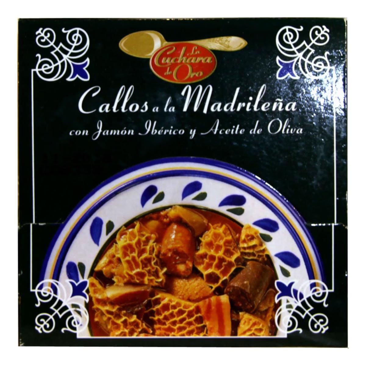 Callos a la madrileña con jamón ibérico y aceite de oliva, Cuchara de Oro