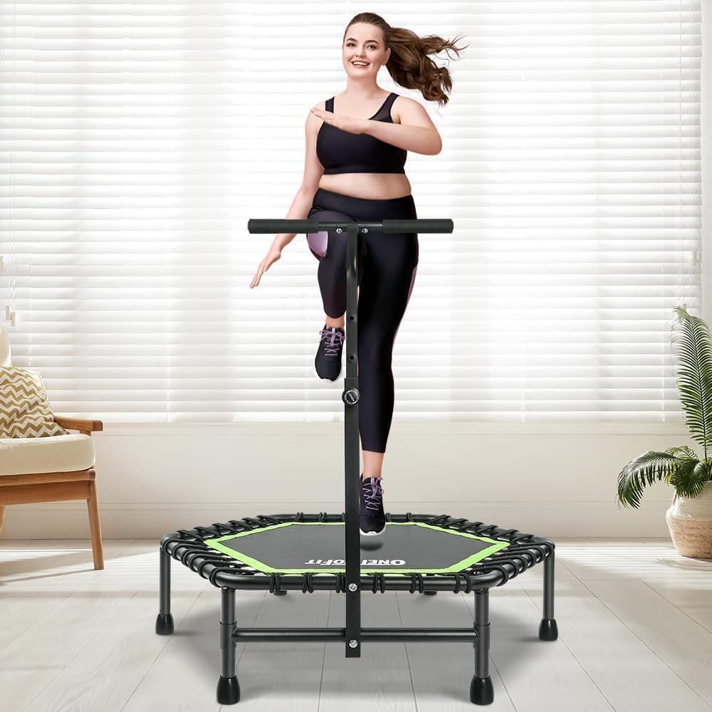 Trampolín de rebote para adultos, ONETWOFIT