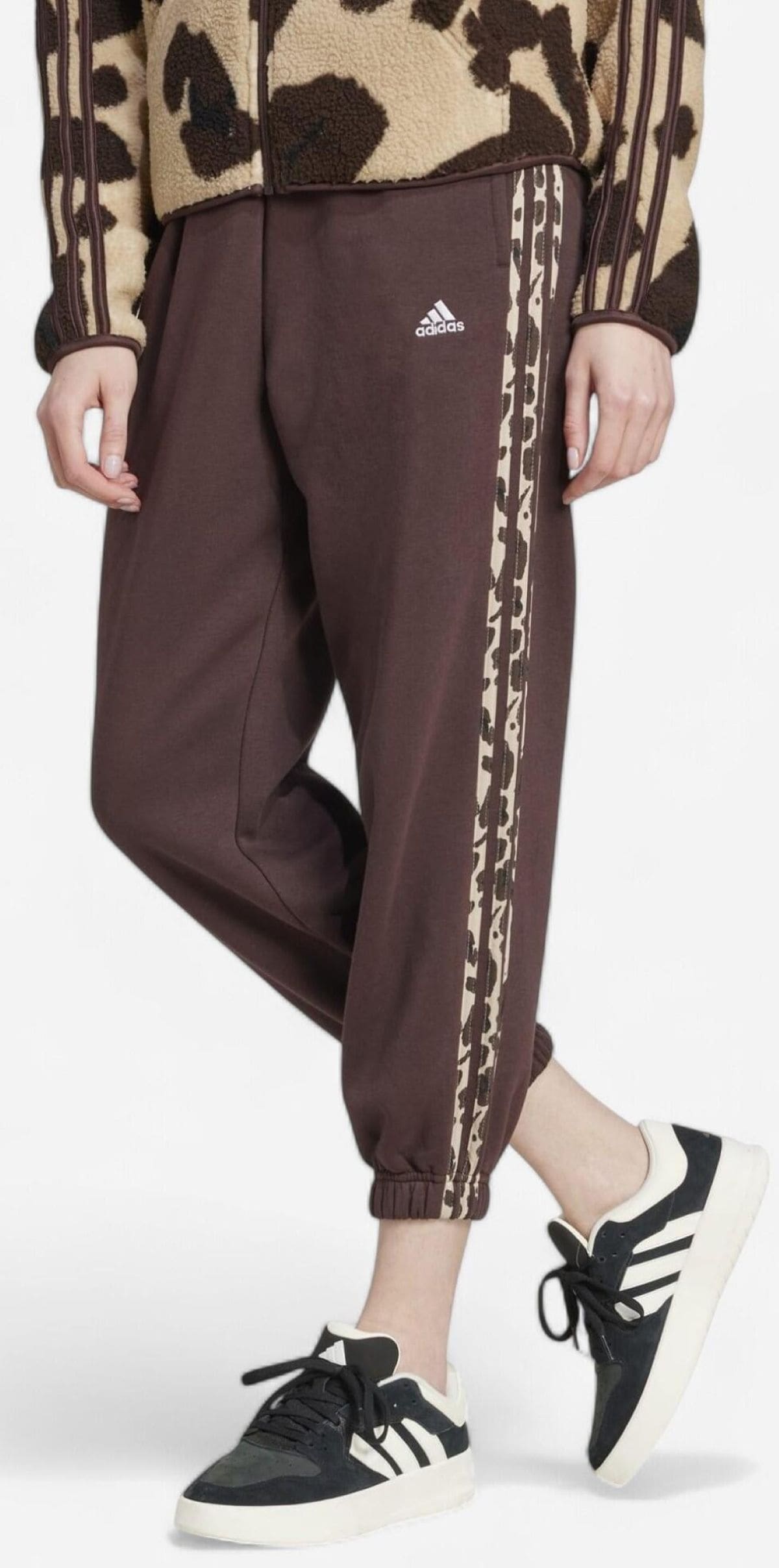 Pantalón Adidas estampado 3 franjas de Decathlon