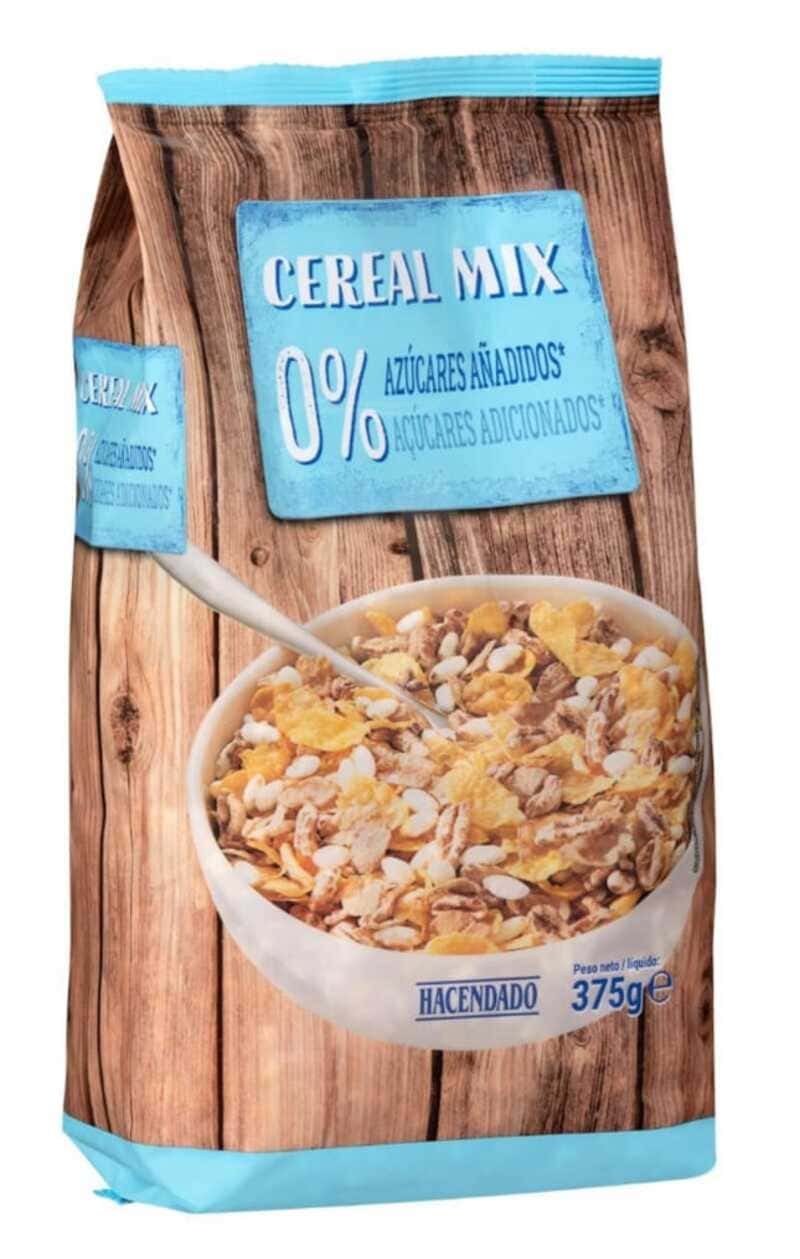 Cereales Cereal Mix Hacendado 0 azúcares añadidos