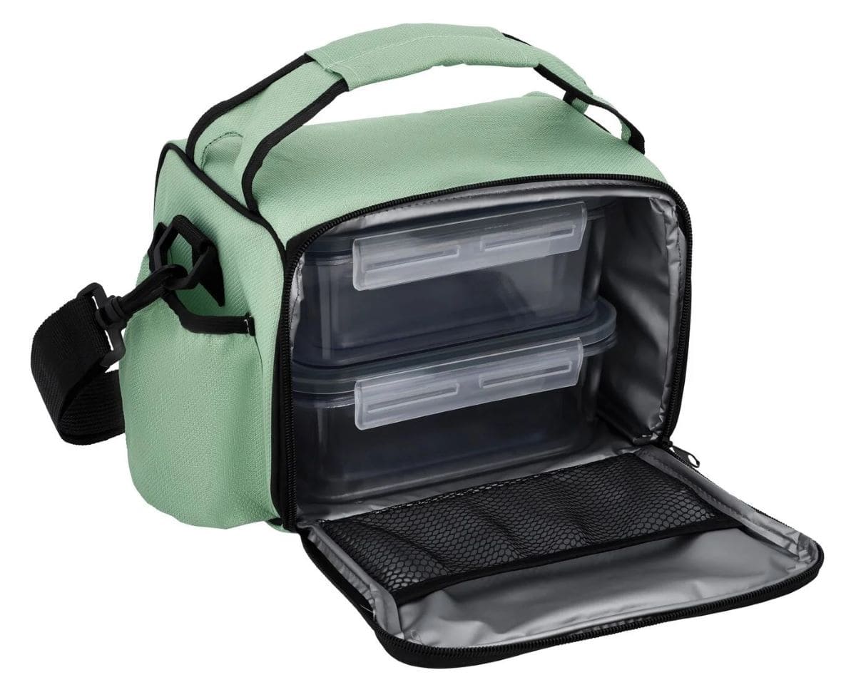 Bolsa isotérmica con recipientes portalimentos, Silver Crest