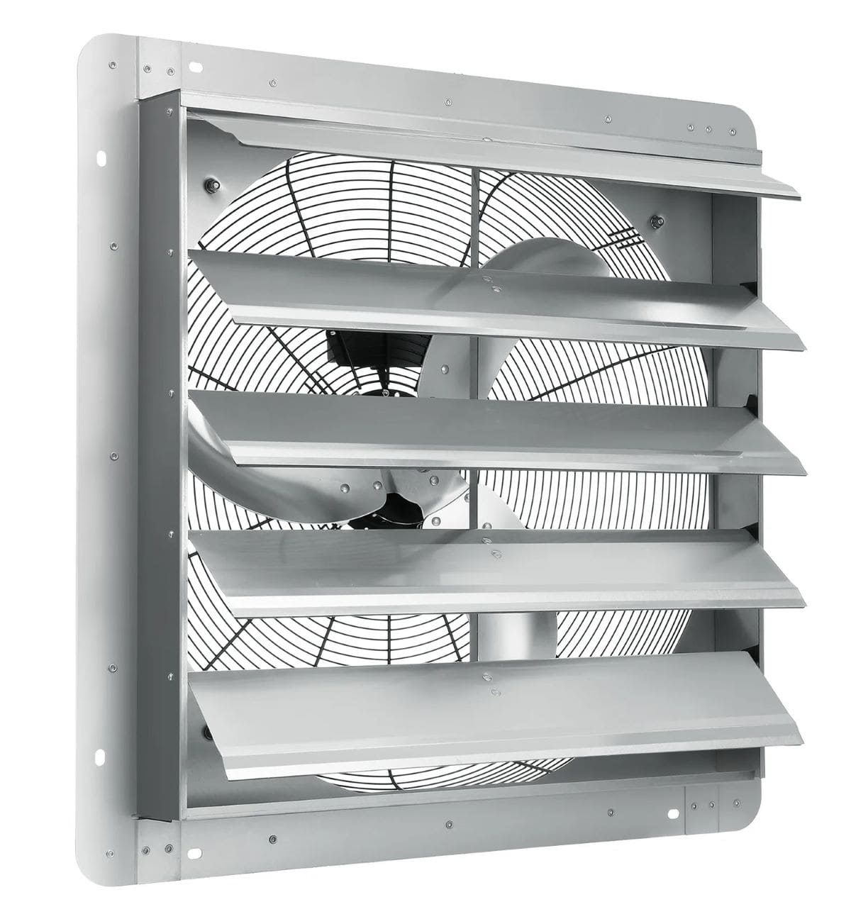 Extractor de aire con persiana, AC VEVOR