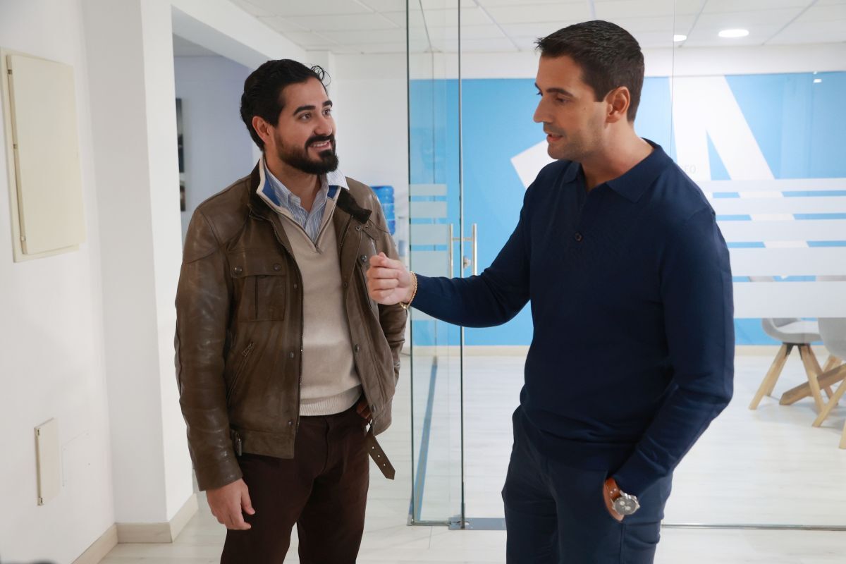 Alvise Pérez junto a Jaime Núñez, CEO del Grupo MIRA