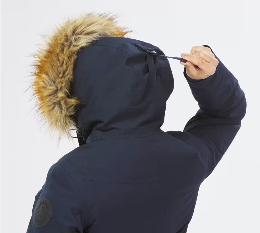 Parka de montaña y nieve impermeable con capucha Mujer Quechua NH900 de Decathlon