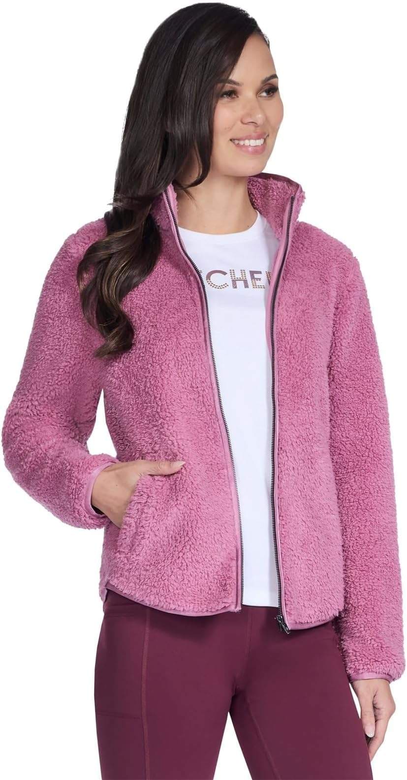 Skechers Skech-Sherpa Jacket Sudadera para Mujer