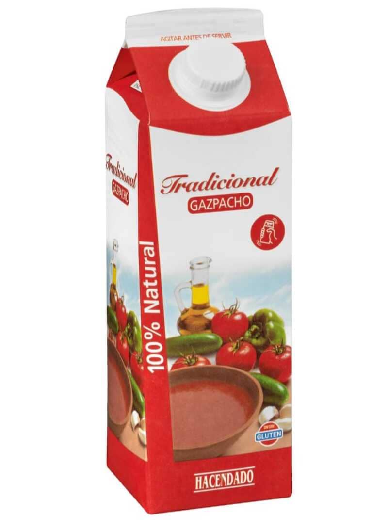 Gazpacho tradicional Hacendado