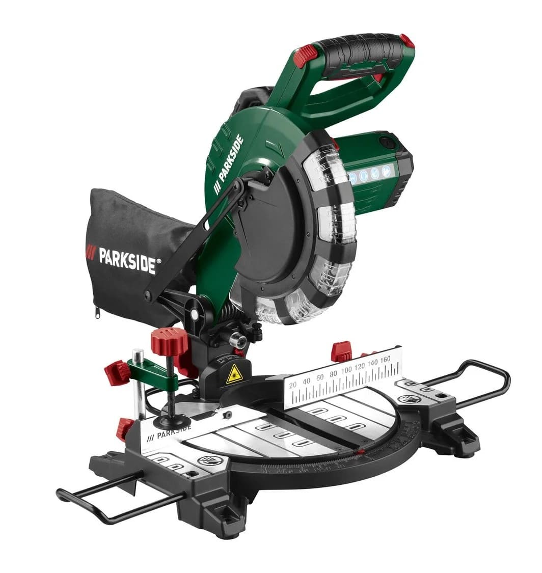 Sierra tronzadora e ingletadora