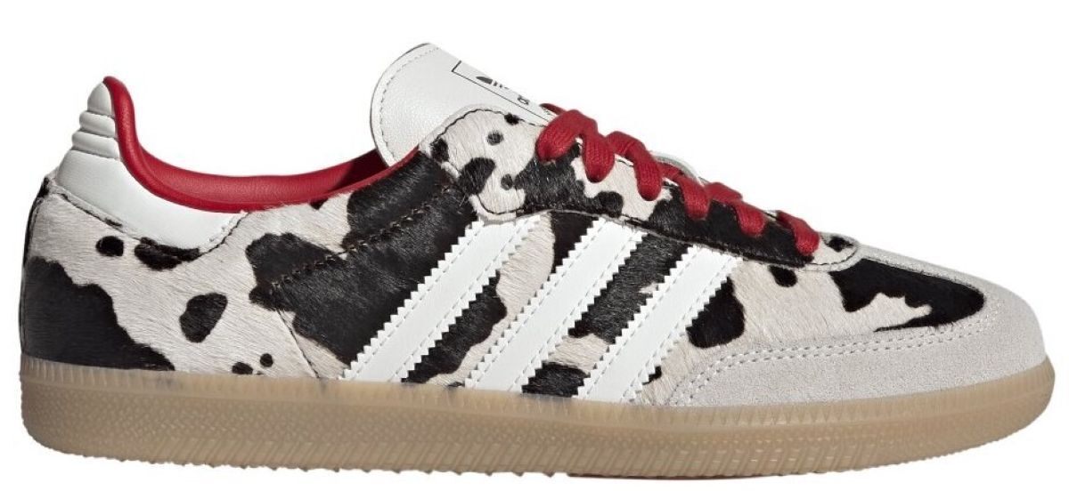 Zapatillas Adidas Samba animal print estampado piel de vaca de El Corte Inglés