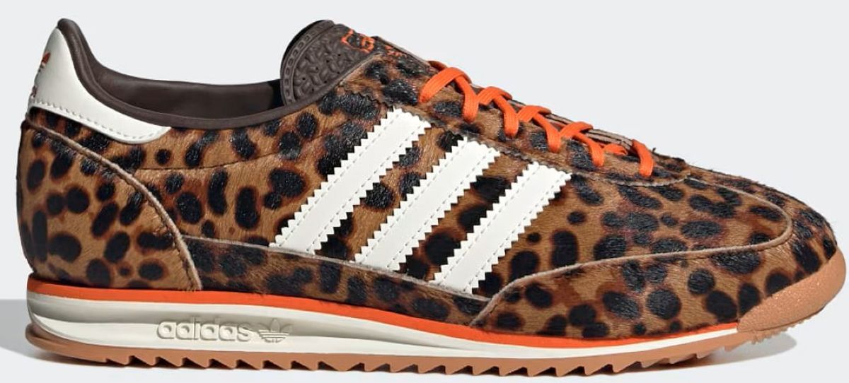 Zapatillas Adidas SL 72 OG animal print estampado piel leopardo de El Corte Inglés