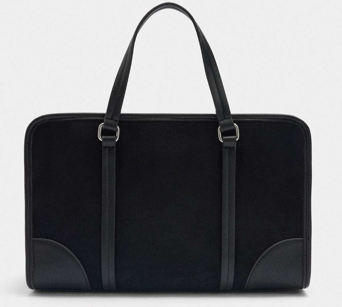 Bolso tote con efecto piel y asa para el hombro de Parfois