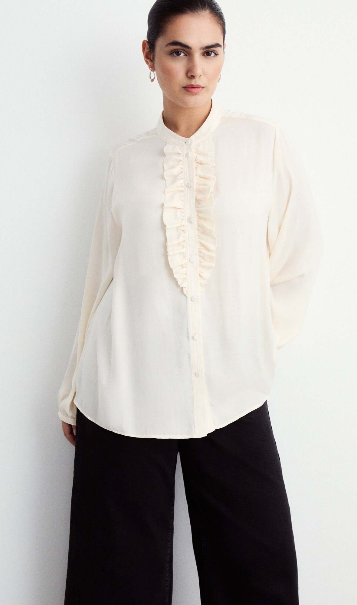 Couchel Blusa con detalle volantes de mujer en El Corte Inglés