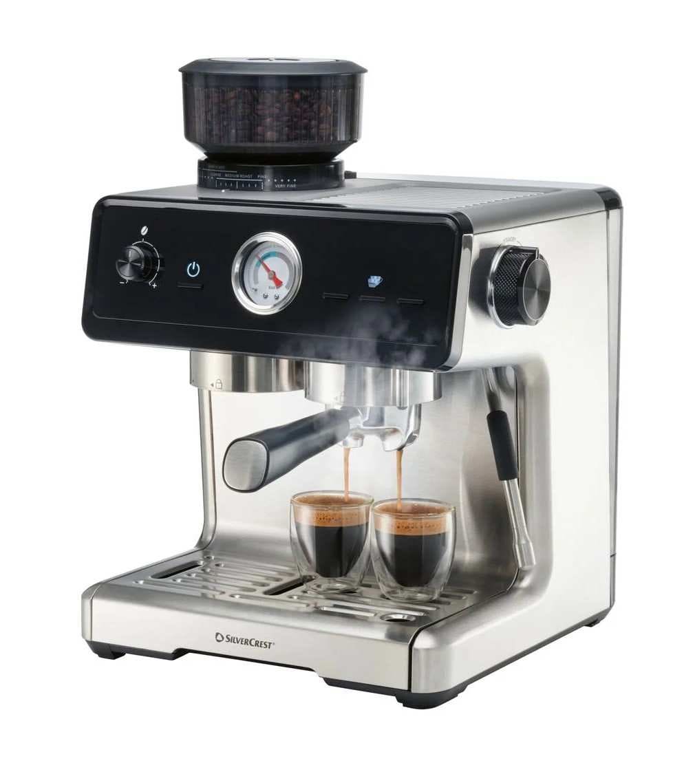 Máquina de espresso Smart Tamping Best 1500 W en Lidl