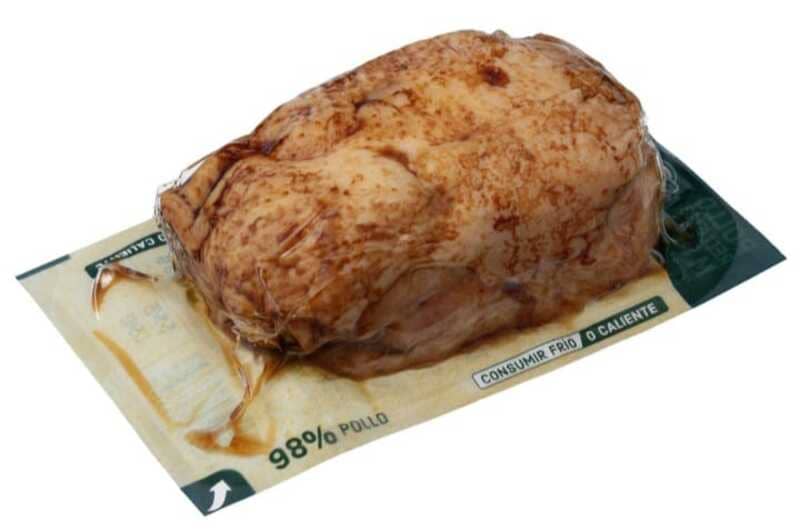 Mini muslo de pollo 98 relleno La Carloteña asado al horno