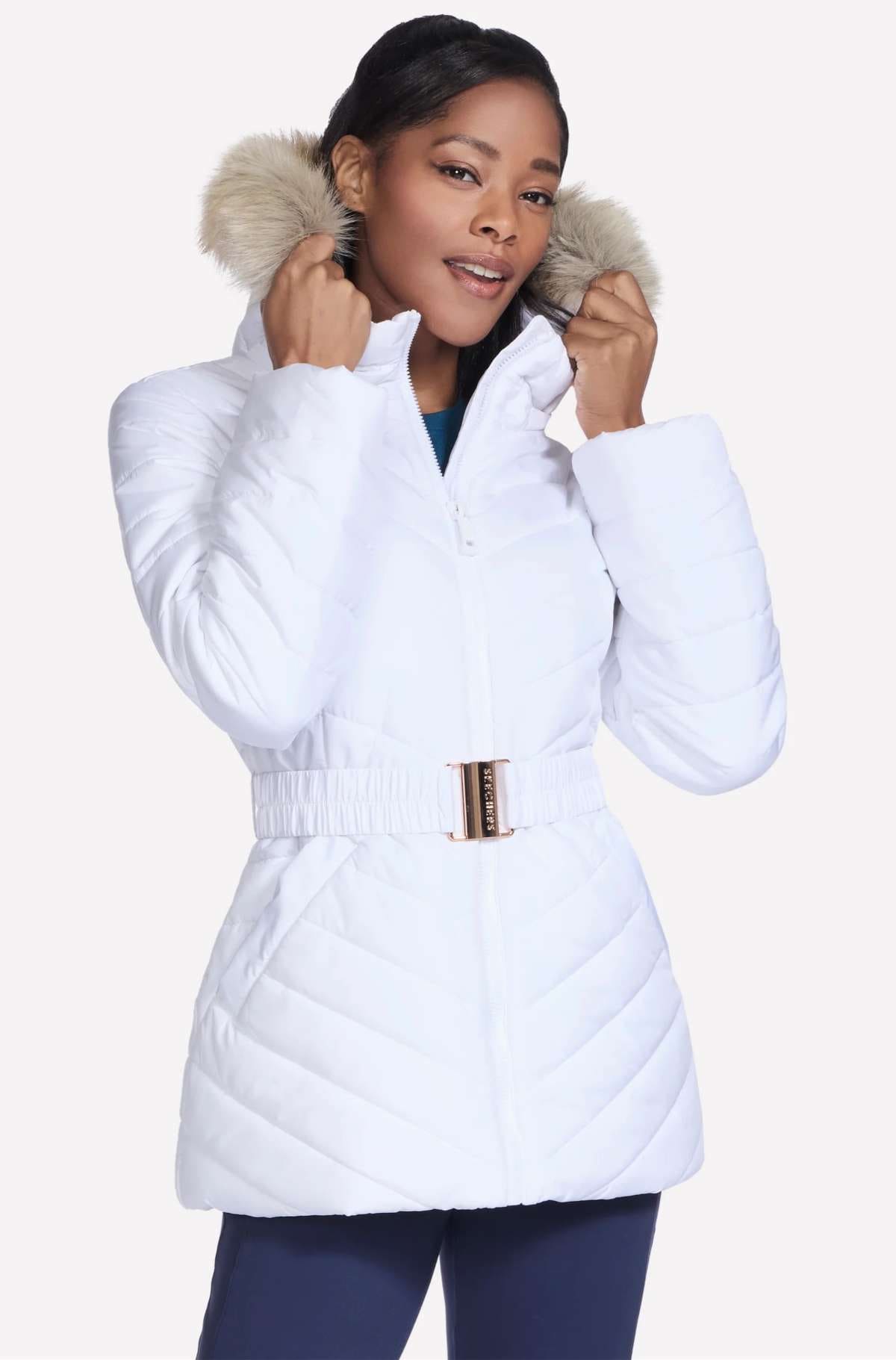 On-The-GO GO SHIELD Cozy Fit Belted Parka de Skechers