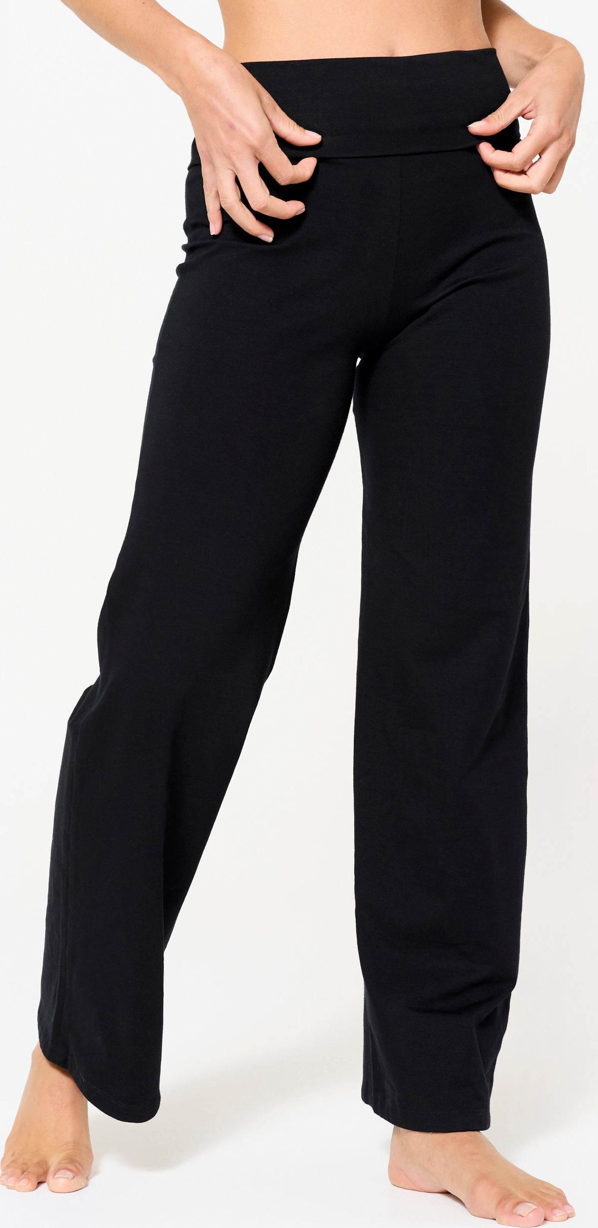 Pantalón jogger talle alto Kimjaly de Decathlon