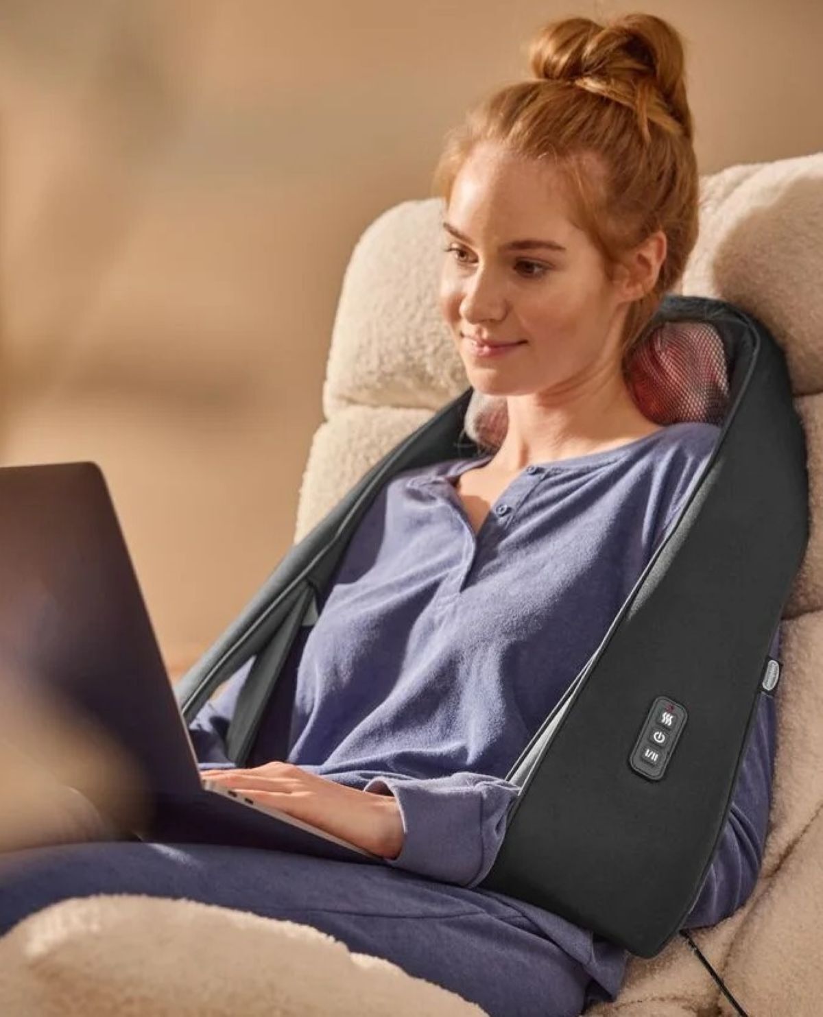 Cinturón masajeador de cuello Sensiplast de Lidl