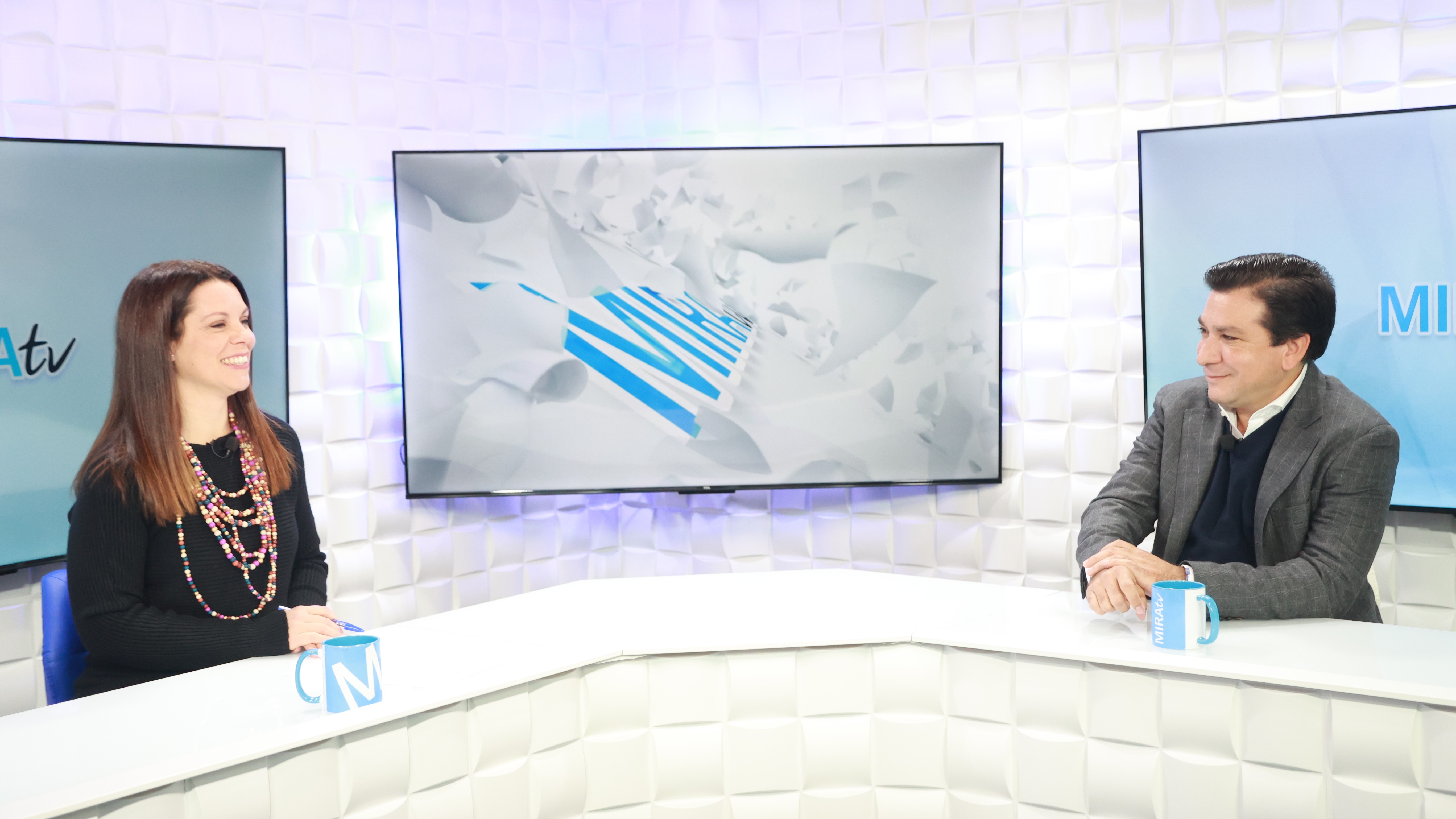 Estefanía Jaime y Antonio Fernández en la entrevista | Cristo García