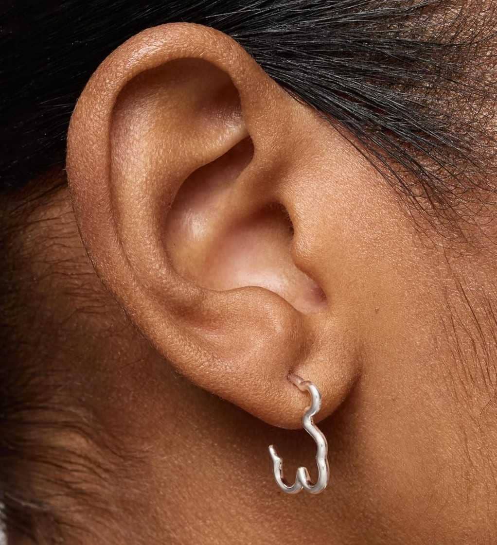 TOUS Pendientes de Plata de Primera Ley para Mujer con Motivo de Oso