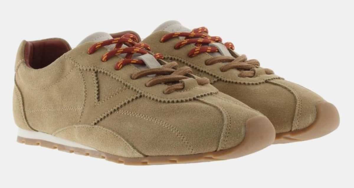 Victoria Zapatillas de serraje de mujer con puntera retro y doble cordon