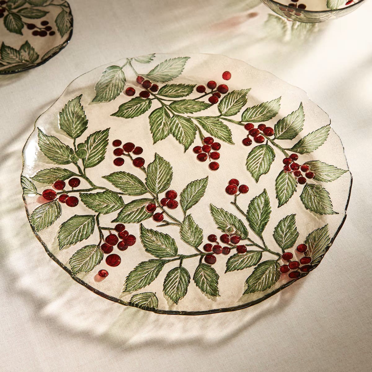 Plato de pan Muérdago