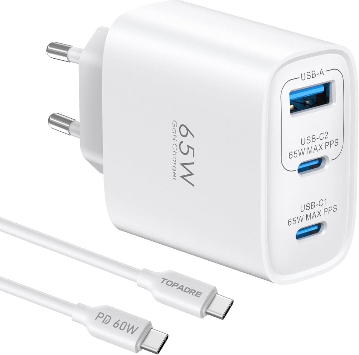 Cargador Carga Rapida PD3.0