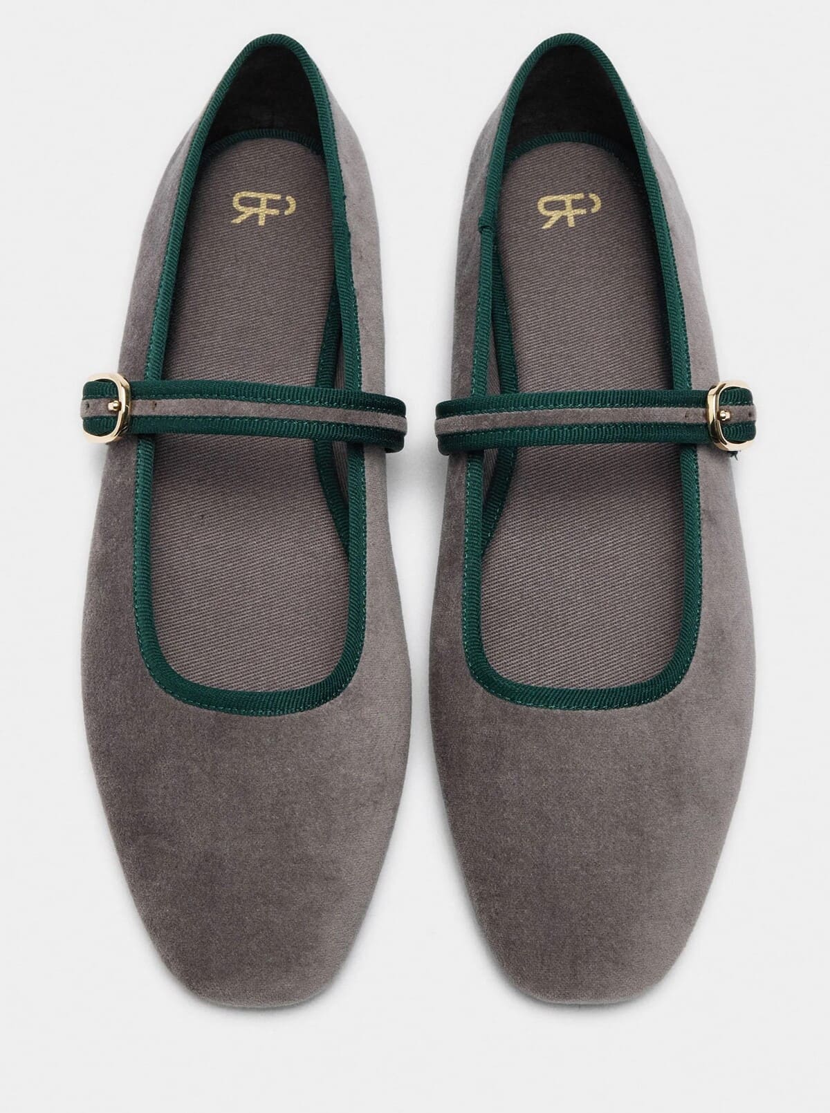 Bailarinas de tejido contraste