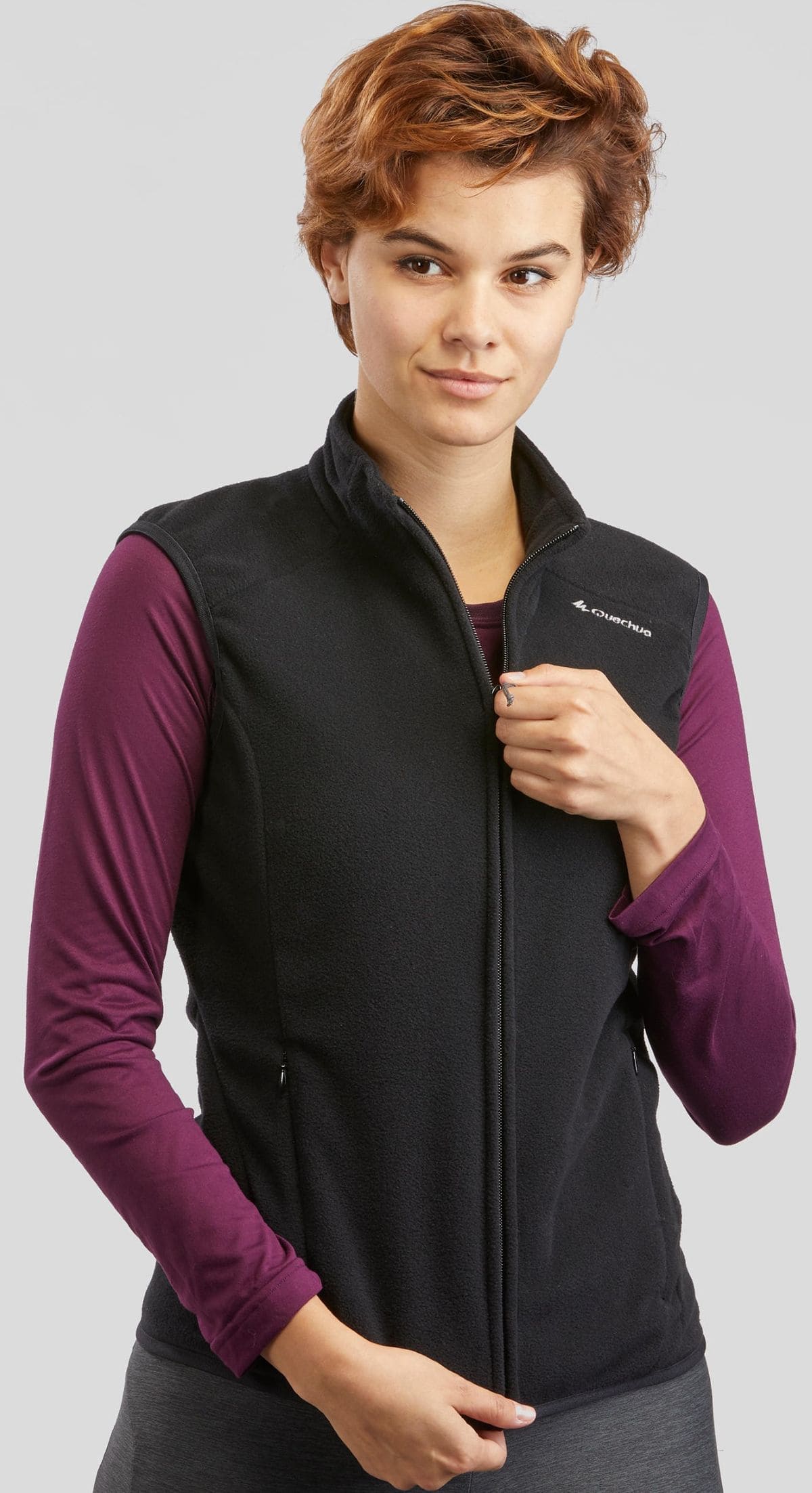 Chaleco polar Quechua MH100 de Decathlon