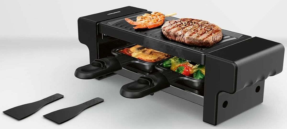 Raclette grill con parrilla 350 W ERNESTO de Lidl