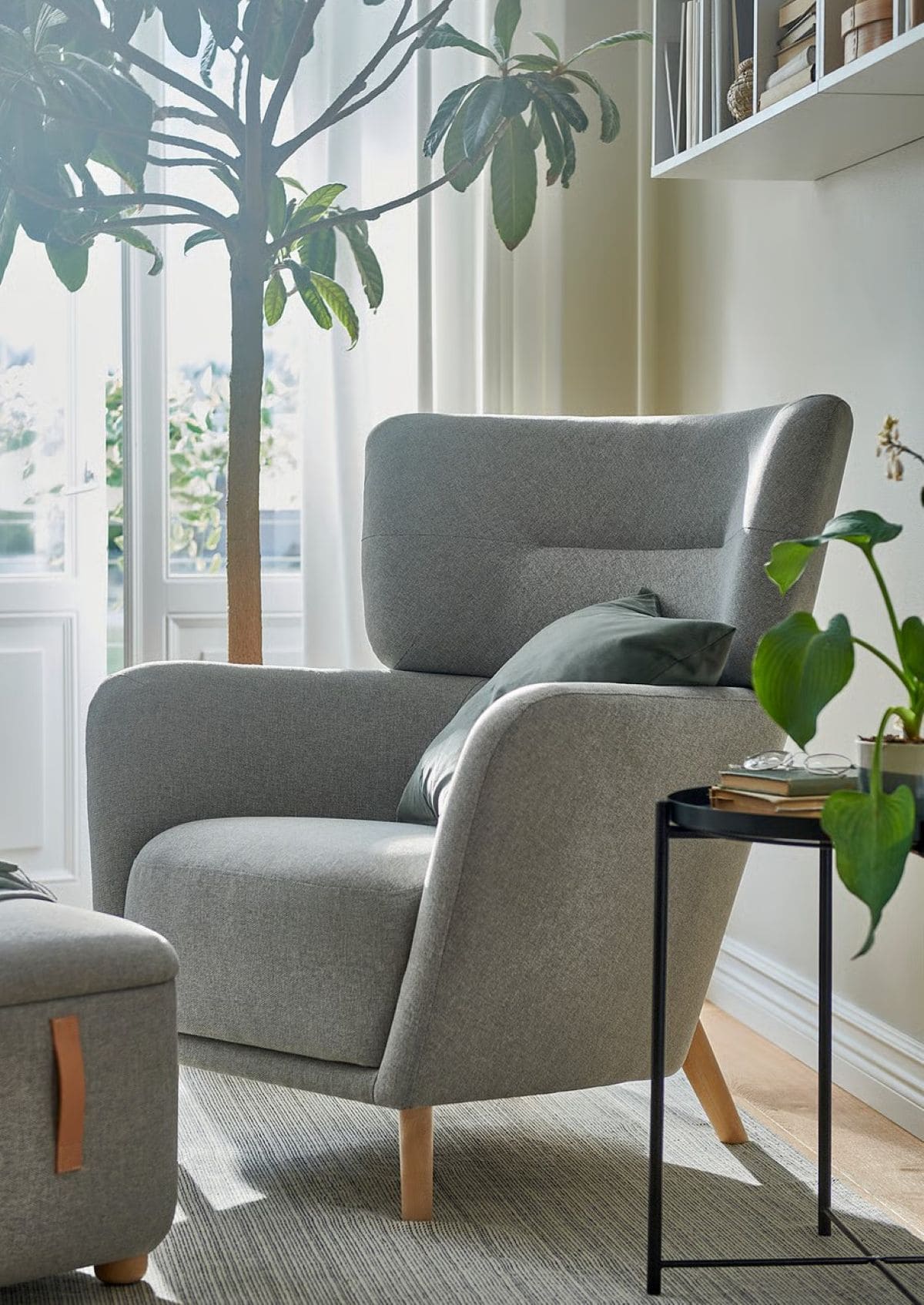 Sillón orejero de la serie OSKARSHAMN de Ikea